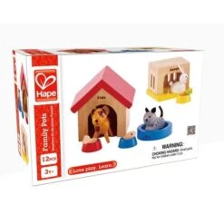 Accessoires Maison De Poupées 'Animaux Domestiques' Hape® - Jouets Hape® -Bois Jouets Magasin accessoires maison de poupees animaux domestiques hape jouets hape 3