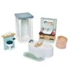 Accessoires Meubles De Poupées La Salle De Bain Tender Leaf Toys® - Jouets En Bois -Bois Jouets Magasin accessoires meubles de poupees la salle de bain tender leaf toys jouets en bois