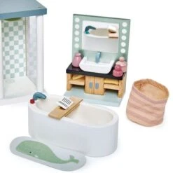 Accessoires Meubles De Poupées La Salle De Bain Tender Leaf Toys® - Jouets En Bois -Bois Jouets Magasin accessoires meubles de poupees la salle de bain tender leaf toys jouets en bois 2