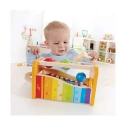 Banc à Marteler Xylophone 2 En 1 Hape® - Jouets En Bois -Bois Jouets Magasin banc a marteler xylophone 2 en 1 hape jouets en bois 4