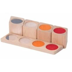 Blocs Hochets Sensoriels En Bois 14 Pièces WonderWorld® - Jouets En Bois -Bois Jouets Magasin blocs hochets sensoriels en bois wonderworld jouets en bois 1 3