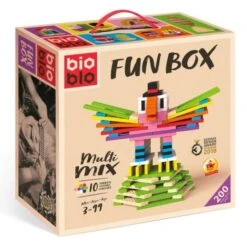 Briques De Construction Fun Box Multi Mix 200 Bioblo® - Blocs De Construction