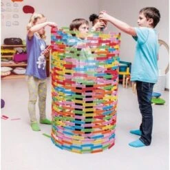Briques De Construction Fun Box Multi Mix 200 Bioblo® - Blocs De Construction -Bois Jouets Magasin briques de construction fun box multi mix 200 bioblo blocs de construction 3