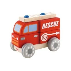 Camion De Pompiers Sevi 1831 à Assembler - Jouets En Bois