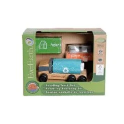 Camion En Bois Eco-Recycler EverEarth® - Jouets Bois -Bois Jouets Magasin camion eco recycler everearth jouets bois 3