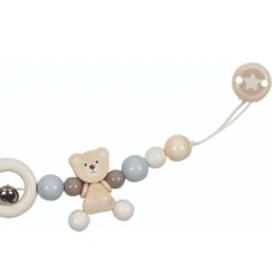 Chaîne De Poussette En Bois Avec Clips Oursons Goki® - Accessoire Bébé Bio -Bois Jouets Magasin chaine de poussette en bois avec clips voitures goki accessoire bebe bio 11