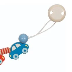 Chaîne De Poussette En Bois Avec Clips Voitures Goki® - Accessoire Bébé Bio -Bois Jouets Magasin chaine de poussette en bois avec clips voitures goki accessoire bebe bio 2