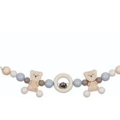 Chaîne De Poussette En Bois Avec Clips Oursons Goki® - Accessoire Bébé Bio -Bois Jouets Magasin chaine de poussette en bois avec clips voitures goki accessoire bebe bio 8