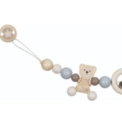Chaîne De Poussette En Bois Avec Clips Oursons Goki® - Accessoire Bébé Bio -Bois Jouets Magasin chaine de poussette en bois avec clips voitures goki accessoire bebe bio 9