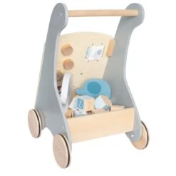 Chariot D'Activités Et De Marche Pastels Jabadabado® - Jouet Bois Enfants -Bois Jouets Magasin chariot d activites et de marche pastels jabadabado jouet bois enfants 2