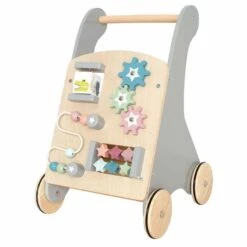 Chariot D'Activités Et De Marche Pastels Jabadabado® - Jouet Bois Enfants