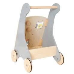 Chariot D'Activités Et De Marche Pastels Jabadabado® - Jouet Bois Enfants -Bois Jouets Magasin chariot d activites et de marche pastels jabadabado jouet bois enfants 3