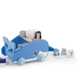 Chariot De Cubes Boite à Forme Sevi 1831 'Baleine Arctique' - Jouets En Bois -Bois Jouets Magasin chariot de cubes boite a forme sevi 1831 baleine arctique jouets en bois jouets ecologiques 2