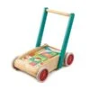 Chariot De Marche Blocs De Construction Tender Leaf Toys® - Chariot Bébé -Bois Jouets Magasin chariot de marche blocs de construction tender leaf toys jouets en bois
