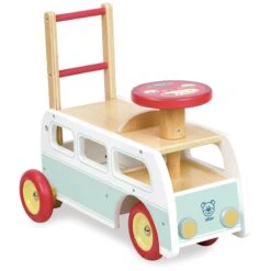 Chariot De Marche Porteur Combi WW Retro 2 En 1 En Bois Vilac®- Jouets En Bois