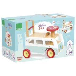 Chariot De Marche Porteur Combi WW Retro 2 En 1 En Bois Vilac®- Jouets En Bois -Bois Jouets Magasin chariot de marche porteur combi ww retro 2 en 1 en bois vilac jouets en bois 3