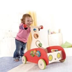 Chariot En Bois Multi Activités Hape 'suprême' - Jouets En Bois Hape -Bois Jouets Magasin chariot en bois multi activites hape supreme jouets en bois hape 3