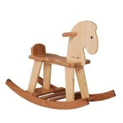 Cheval à Bascule Bois De Bambou EverEarth® - Jouets Bois