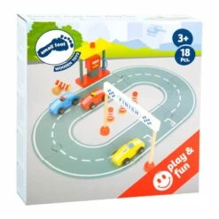 Circuit Course Automobile Avec Kit Petites Voitures Small Foot By Legler® - Jouets En Bois -Bois Jouets Magasin circuit course automobile avec kit petites voitures small foot by legler jouets en bois 6