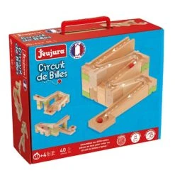 Circuit De Billes En Bois 40 Pièces Jeujura | Ref: 8364 - Jeux De Billes -Bois Jouets Magasin circuit de billes en bois 40 pieces jeujura ref 8364 jeux de billes 4