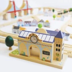 Circuit Géant Train En Bois Royal Express Le Toy Van® - Jouets En Bois -Bois Jouets Magasin circuit de train en bois royal express le toy van jouets en bois 10
