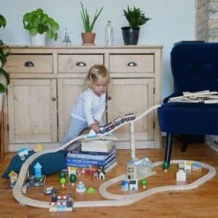 Circuit Géant Train En Bois Royal Express Le Toy Van® - Jouets En Bois -Bois Jouets Magasin circuit de train en bois royal express le toy van jouets en bois 11