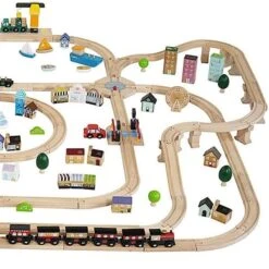 Circuit Géant Train En Bois Royal Express Le Toy Van® - Jouets En Bois -Bois Jouets Magasin circuit de train en bois royal express le toy van jouets en bois 2