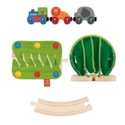 Circuit Train En Bois 'Dans La Jungle' Hape- Jouets En Bois -Bois Jouets Magasin circuit train en bois dans la jungle hape jouets en bois 5