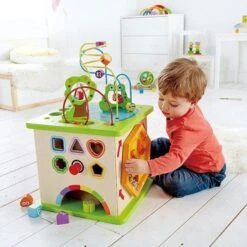 Cube D'activités Nature Hape 'Country Critters' - Jouets En Bois Hape -Bois Jouets Magasin cube d activites nature hape country critters jouets hape 4