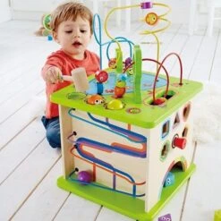 Cube D'activités Nature Hape 'Country Critters' - Jouets En Bois Hape -Bois Jouets Magasin cube d activites nature hape country critters jouets hape 5