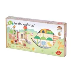 Cubes & Blocs à Empiler 24 Pièces En Bois 'Au Jardin' Tender Leaf Toys® - Jouets En Bois -Bois Jouets Magasin cubes blocs a empiler 24 pieces en bois au jardin tender leaf toys jouets en bois 5