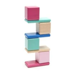 Cubes En Bois Magnétiques Tegu® Original Pocket Pouch Blossom - Jouets En Bois -Bois Jouets Magasin cubes en bois magnetiques tegu original pocket pouch blossom jouets en bois 2