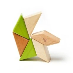 Cubes En Bois Magnétiques Tegu® Prism Pocket Pouch Jungle - Jouets En Bois -Bois Jouets Magasin cubes en bois magnetiques tegu prism pocket pouch jungle jouets en bois 2
