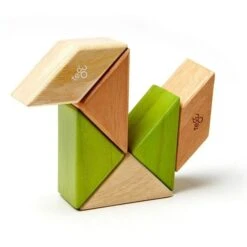 Cubes En Bois Magnétiques Tegu® Prism Pocket Pouch Jungle - Jouets En Bois -Bois Jouets Magasin cubes en bois magnetiques tegu prism pocket pouch jungle jouets en bois 6