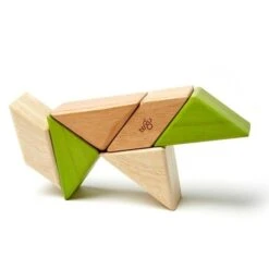 Cubes En Bois Magnétiques Tegu® Prism Pocket Pouch Jungle - Jouets En Bois -Bois Jouets Magasin cubes en bois magnetiques tegu prism pocket pouch jungle jouets en bois 8