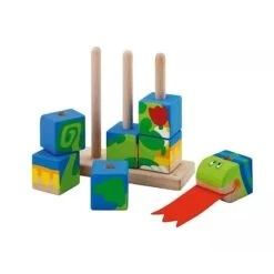 Cubes Puzzle à Empiler Château Bleu Sevi 1831 - Jouets En Bois -Bois Jouets Magasin cubes puzzle a empiler chateau bleu sevi 1831 jouets en bois 3