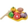 Dinette Assortiment De Légumes à Couper Plantoys 'PlanWood' - Jouet Cuisine En Bois -Bois Jouets Magasin dinette assortiment de legumes a couper plantoys planwood jouet cuisine en bois