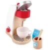 Dinette Bois Set Machine Expresso Service Blanc Hape® - électroménager Jouet -Bois Jouets Magasin dinette bois set machine expresso service blanc hape electromenager jouet
