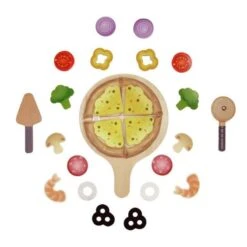 Dinette En Bois Kit Du Pizzaïolo Hape® - Jouet Imitation -Bois Jouets Magasin dinette en bois kit du pizzaiolo hape jouet imitation 3