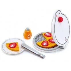 Dinette En Bois Service à Gaufres Gaufrier Blanc Hape® - Jouets En Bois