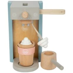 Dinette Machine à Café Tasty Small Foot By Legler® - Ustensiles Dinette Bois