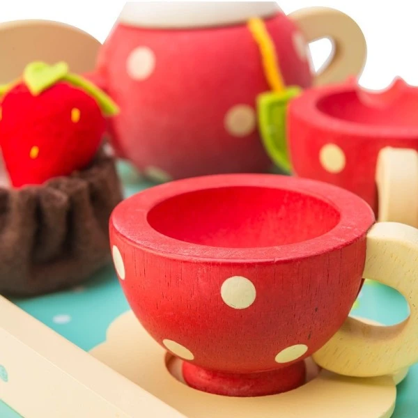 Dinette Plateau Service à Thé Honeybake Tea Set' Le Toy Van® - Jouets En Bois 4 Dinette Plateau Service à Thé Honeybake Tea Set' Le Toy Van® - Jouets En Bois – Image 2