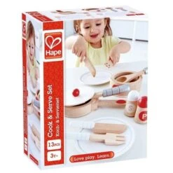 Dinette Set Casseroles & Vaisselle Service Blanc Hape® - Dinette En Bois -Bois Jouets Magasin dinette set casseroles vaisselle service blanc hape dinette en bois 5