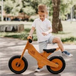 Draisienne En Bois Classique Bambou Kinderfeets® 12 Pouces - Draisienne Bois -Bois Jouets Magasin draisienne en bois classique bambou kinderfeets 12 pouces draisienne bois 3