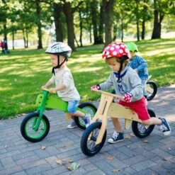 Draisienne En Bois Dip Dap® 12 Pouces Green Spring 'verte' - Draisienne 3 Ans -Bois Jouets Magasin draisienne en bois dip dap 12 pouces green spring verte draisienne 3 ans 5