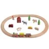EverEarth® Petit Train En Bois De La Ferme - Jouets Bois -Bois Jouets Magasin everearth petit train en bois de la ferme jouets bois