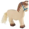 Figurine En Bois Cheval De Trait 15cm Holztiger® - Jouets En Bois -Bois Jouets Magasin figurine en bois animaux cheval de trait holztiger