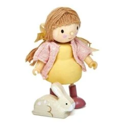 Figurine Maison De Poupées Amy Et Son Lapin Tender Leaf Toys® - Jouets En Bois -Bois Jouets Magasin figurine maison de poupees amy et son lapin tender leaf toys jouets en bois 1