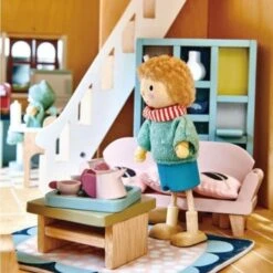 Figurine Maison De Poupées Mr Goodwood Et Son Chien Tender Leaf Toys® - Jouets En Bois -Bois Jouets Magasin figurine maison de poupees mr goodwood et son chien tender leaf toys jouets en bois 2