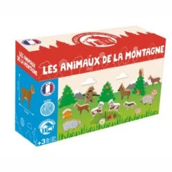 Figurines En Bois Coffret Les Animaux De La Montagne Jeujura | Ref: 8271 - Jouets Ecologiques -Bois Jouets Magasin figurines en bois coffret les animaux de la montagne jeujura ref 8271 jouets ecologiques 3